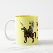 Poolse hussar koele militaire mok (Links)