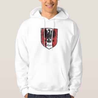 Poolse jasje over wapenvlag hoodie