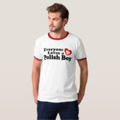 Poolse jongen t-shirt (Voorkant volledig)