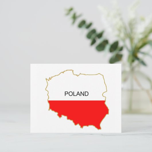 Poolse kaart (Staand voorkant)