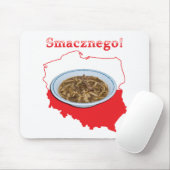 Poolse kaart Czarnina Smacznego Muismat (Met muis)