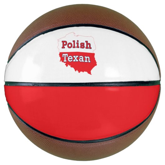 Poolse kaart voor Texan Polen Basketbal (Voorkant)