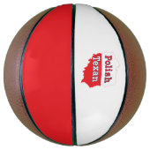 Poolse kaart voor Texan Polen Basketbal (Verticaal)