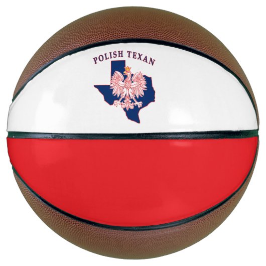 Poolse kaart voor textian Eagle Basketbal (Voorkant)