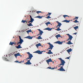 Poolse kaart voor textian Eagle Cadeaupapier (Uitgerold)