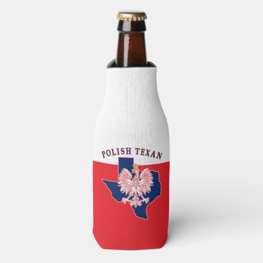 Poolse kaart voor textian Eagle Flesjeskoeler (Fles Voorkant)