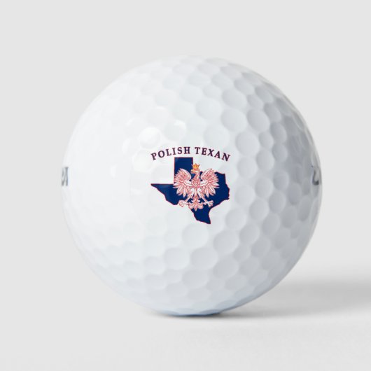 Poolse kaart voor textian Eagle Golfballen (Voorkant)