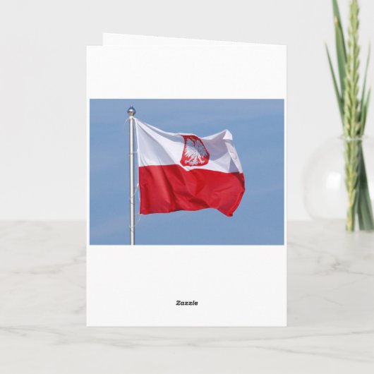 POOLSE KERST KAART (Achterkant)