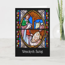 Poolse kerstkaart - Boże Narodzenie