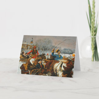 Poolse kerstkaart kaart