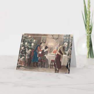 Poolse kerstkaart kaart