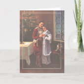 Poolse kerstkaart kaart (Voorkant)