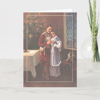 Poolse kerstkaart kaart