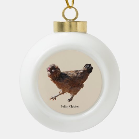 Poolse kip ornament (Voorkant)