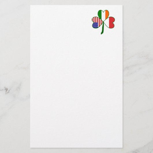 Poolse Klaver Briefpapier (Voorkant)