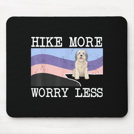 Poolse laaglandherder hike meer, maak je minder zo muismat (Voorkant)