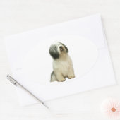 Poolse Laaglandherder (PON) - A Ovale Sticker (Envelop)