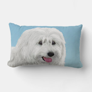 Poolse Laaglandherder Schilderij - Originele Hond Kussen