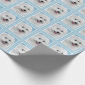 Poolse Laaglandschilderkunst - Dog Art Cadeaupapier (Hoek)