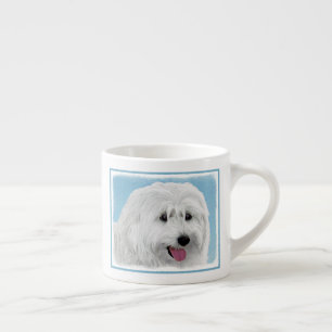 Poolse Laaglandschilderkunst - Dog Art Espresso Kop