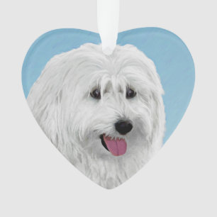 Poolse Laaglandschilderkunst - Dog Art Ornament