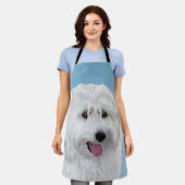 Poolse Laaglandschilderkunst - Dog Art Schort (Gedragen)