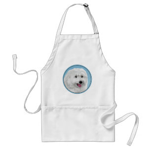 Poolse Laaglandschilderkunst - Dog Art Standaard Schort