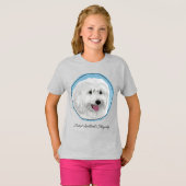 Poolse Laaglandschilderkunst - Dog Art T-shirt (Voorkant volledig)