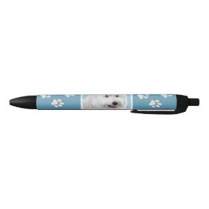 Poolse Laaglandschilderkunst - Dog Art Zwarte Inkt Pen