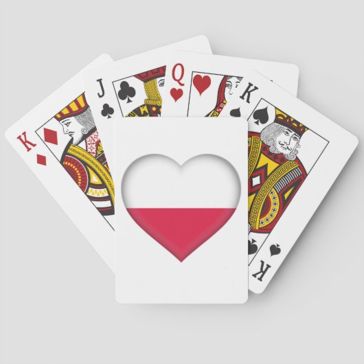 Poolse lakspeelkaarten speelkaarten (Achterkant)