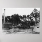 Poolse lentespoor poster (Voorkant)