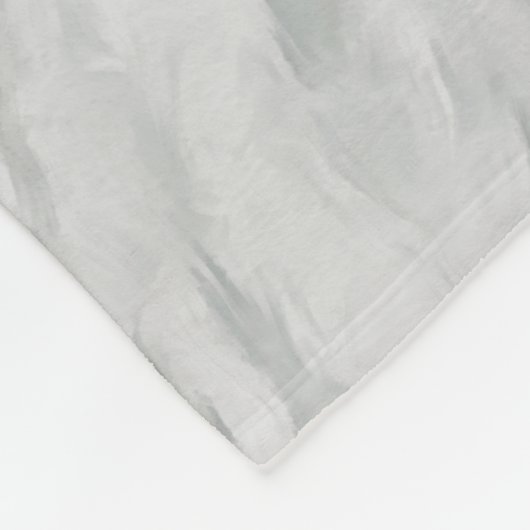 Poolse lewland Sheepdog Painting - Original Dog Ar Fleece Deken (Hoek)