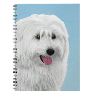 Poolse lewland Sheepdog Painting - Original Dog Ar Notitieboek