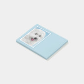 Poolse lewland Sheepdog Painting - Original Dog Ar Post-it® Notes (Schuin)