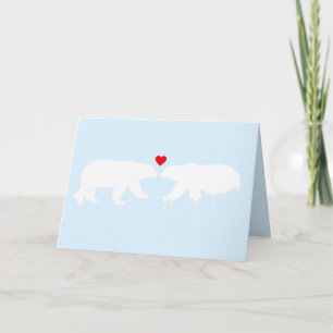 Poolse Liefde Feestdagen Kaart