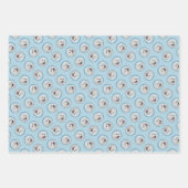 Poolse Lowland Sheepdog Schilderen Originele Hond  Inpakpapier Vel (Voorkant)