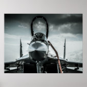 Poolse luchtmacht MIG-29 Fulcrum Poster (Voorkant)