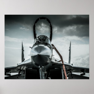 Poolse luchtmacht MIG-29 Fulcrum Poster