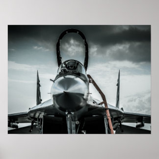 Poolse luchtmacht MIG-29 Fulcrum Poster