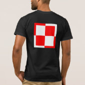 Poolse luchtmacht t-shirt (Achterkant)