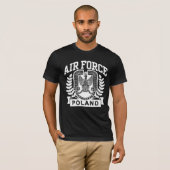Poolse luchtmacht t-shirt (Voorkant volledig)