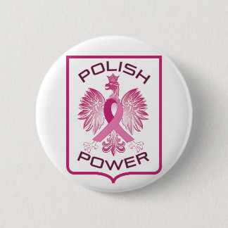 Poolse macht ronde button 5,7 cm