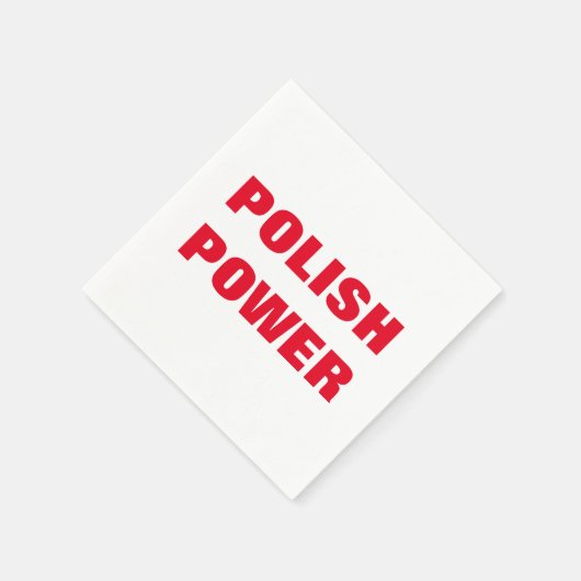 POOLSE MACHT SERVETTEN (Hoek)