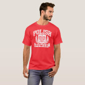Poolse macht t-shirt (Voorkant volledig)
