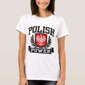 Poolse macht t-shirt (Voorkant)