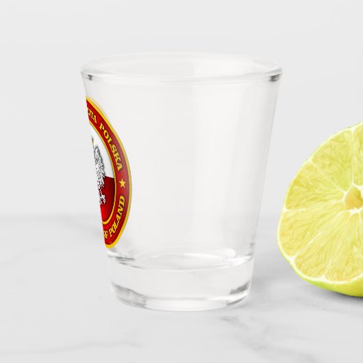 Poolse Medallion Apparel Shot Glas (Rechts)