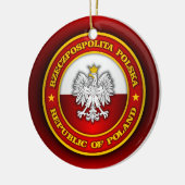 Poolse Medallion Keramisch Ornament (Links)
