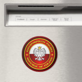 Poolse Medallion Magneet (Insitu (Vaatwasser))