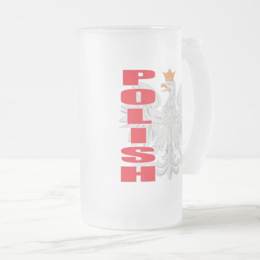 Poolse Mok Eagle Frosted (Voorkant rechts)