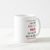 Poolse Mok Funny Gift Coffee (Voorkant rechts)